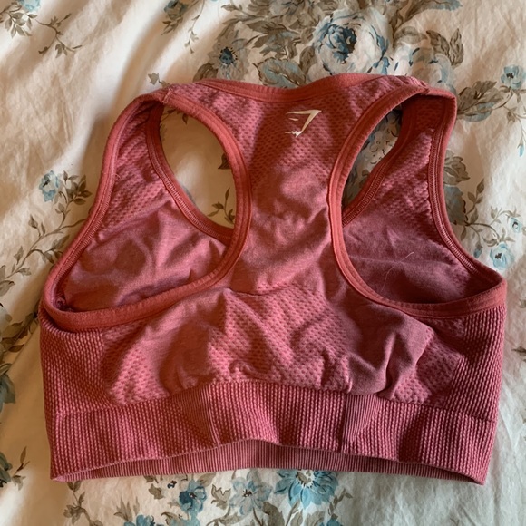 Gymshark Pink Sports Bra - Picture 2 of 2